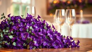 Alles über den 15. Hochzeitstag - Veilchen Hochzeit/