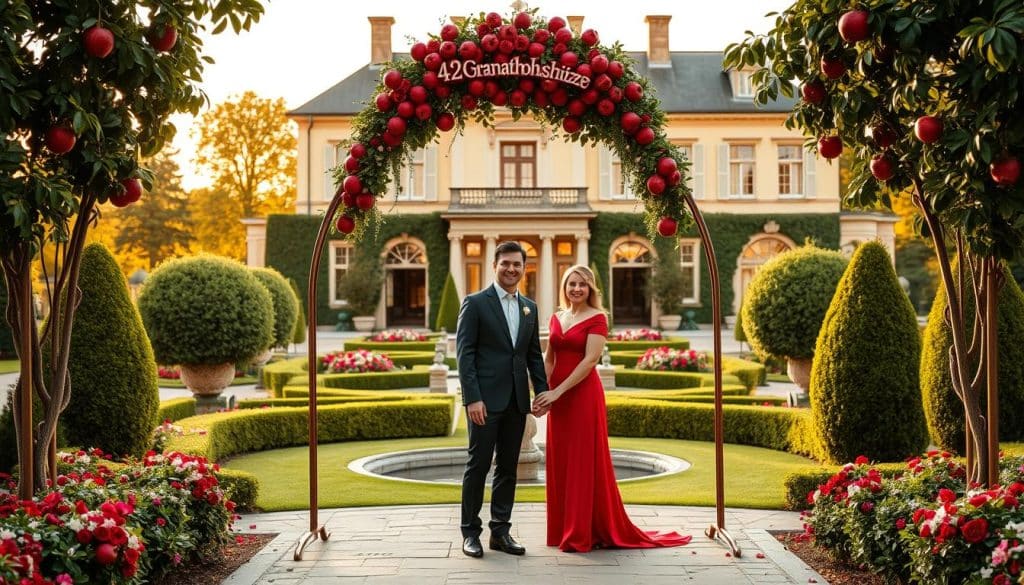 Alles über den 42. Hochzeitstag - Granathochzeit