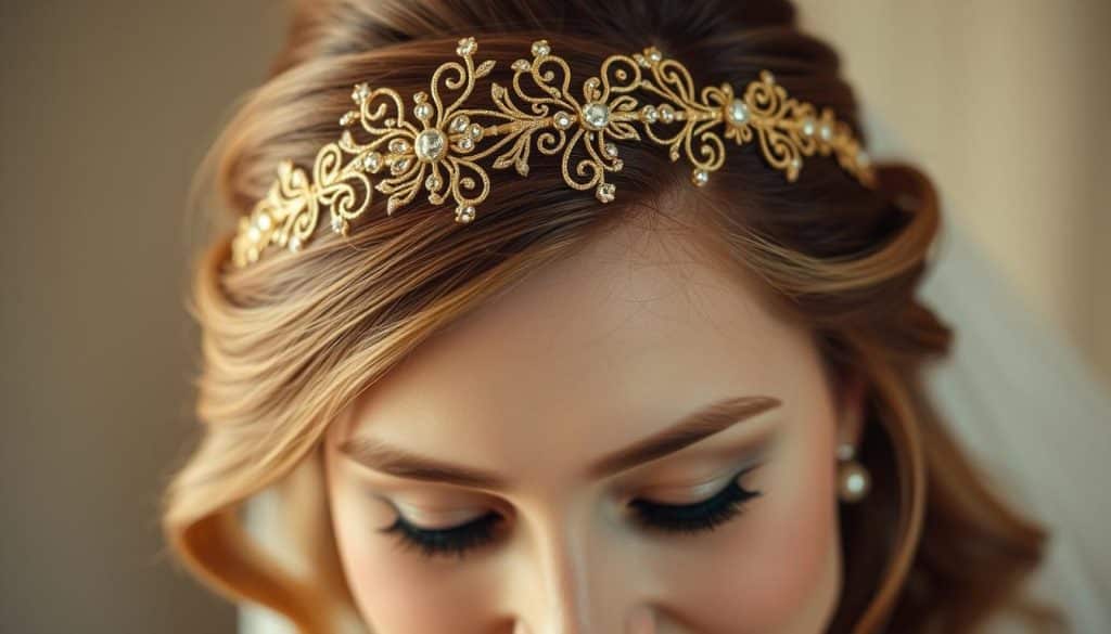 Braut Gold Haarschmuck online kaufen