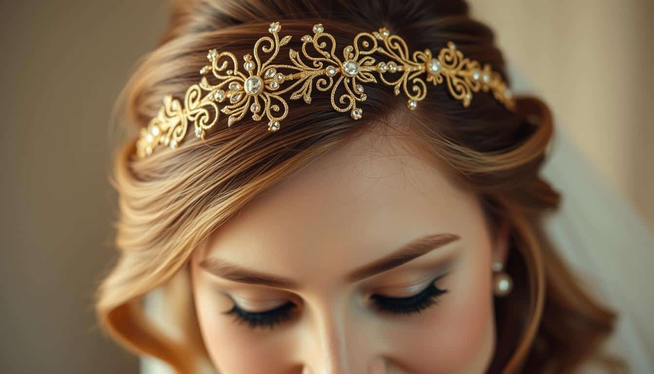 Braut Gold Haarschmuck online kaufen