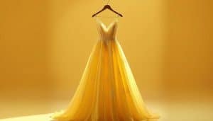 Brautkleid in Gelb online kaufen