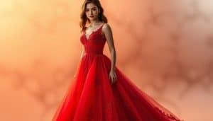 Brautkleid in Rot online kaufen