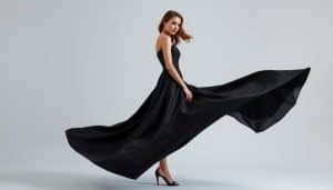 Brautkleid schwarz schlicht online kaufen