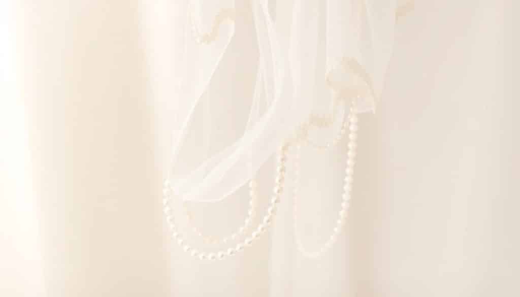 Brautschleier mit perlen online kaufen