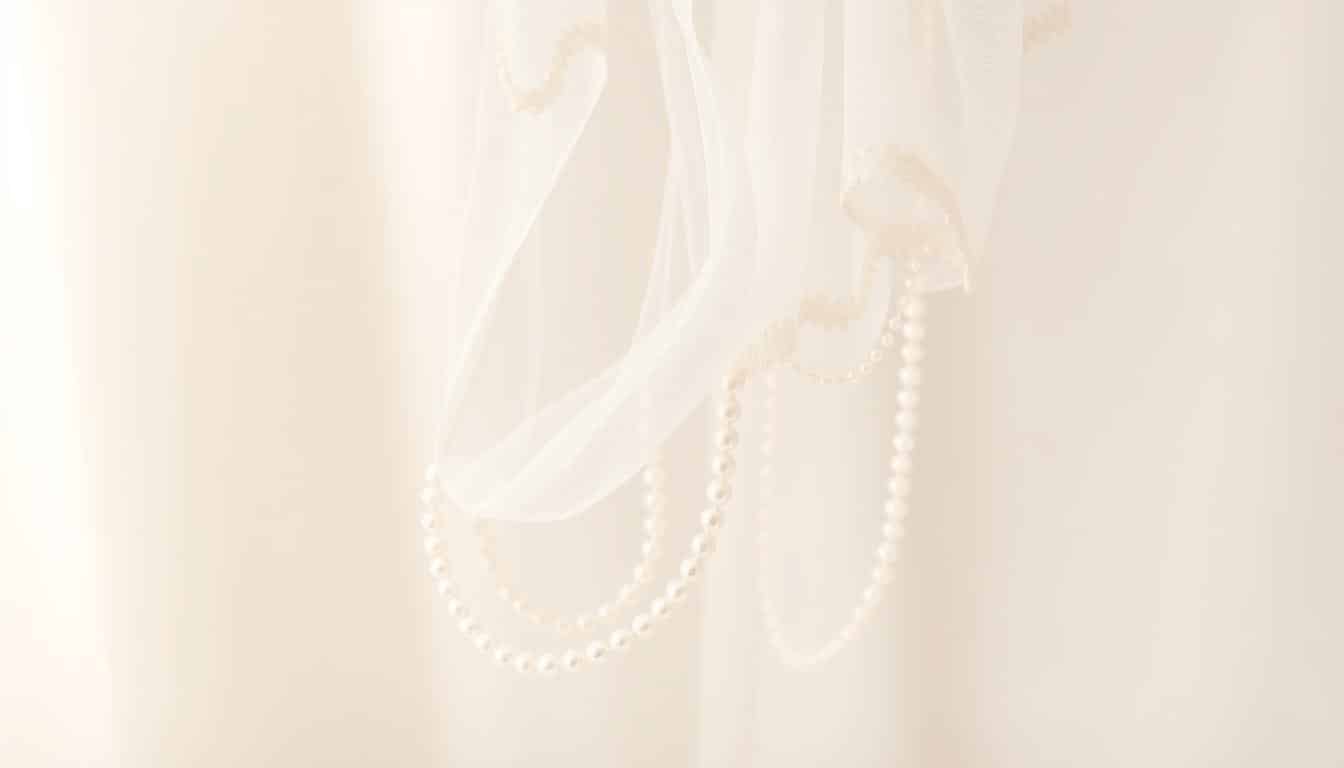 Brautschleier mit perlen online kaufen