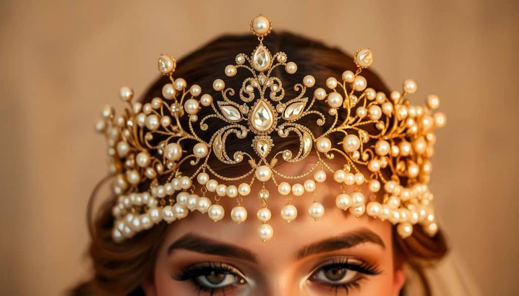 Brautschmuck Gold Perlen online kaufen