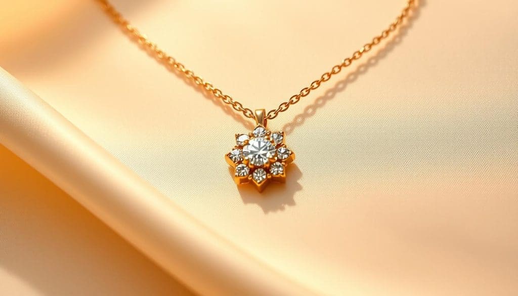 Brautschmuck Kette aus Gold online kaufen