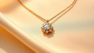 Brautschmuck Kette aus Gold online kaufen