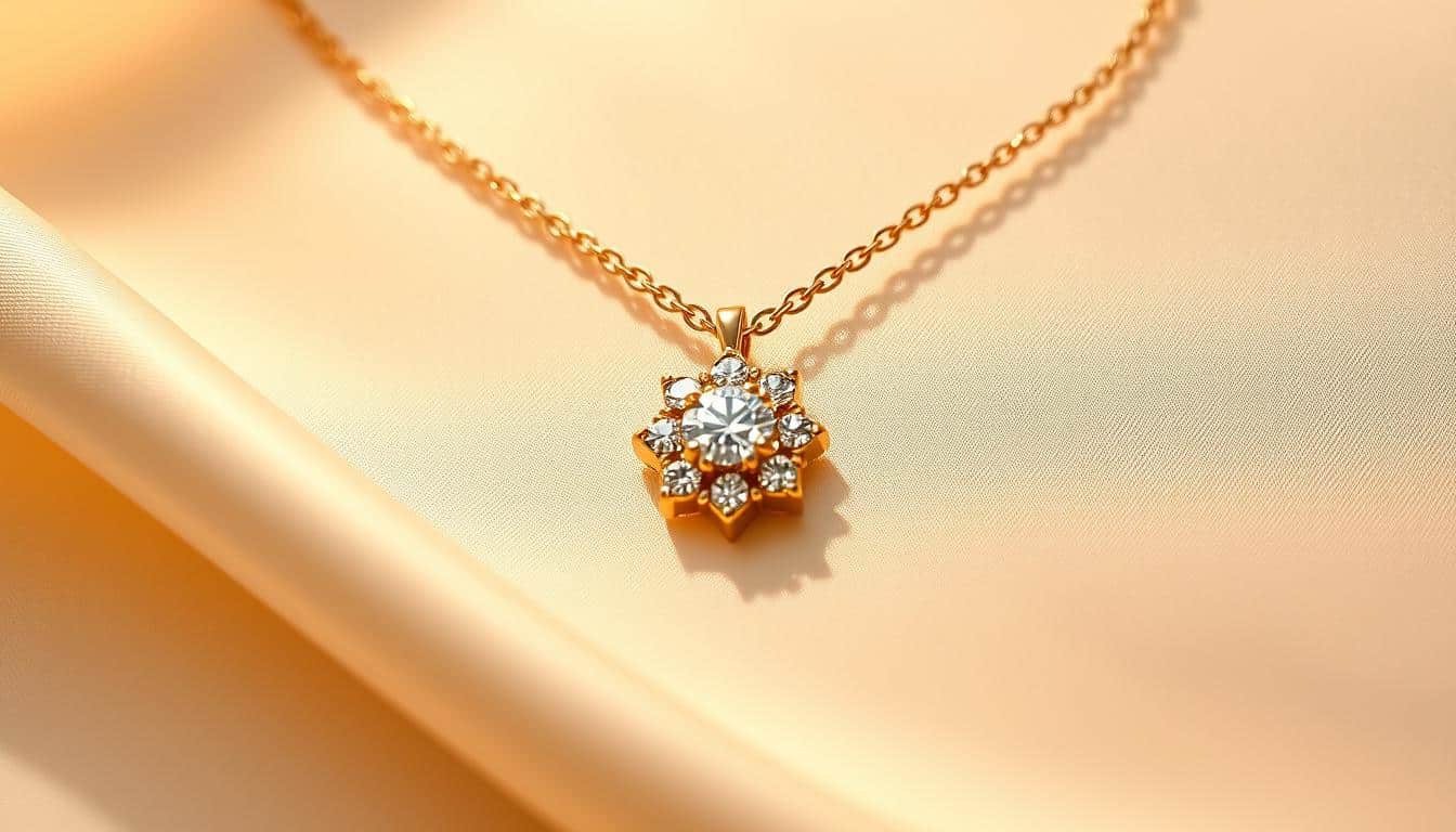 Brautschmuck Kette aus Gold online kaufen