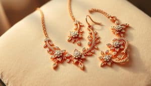 Brautschmuck Rosegold Set online kaufen