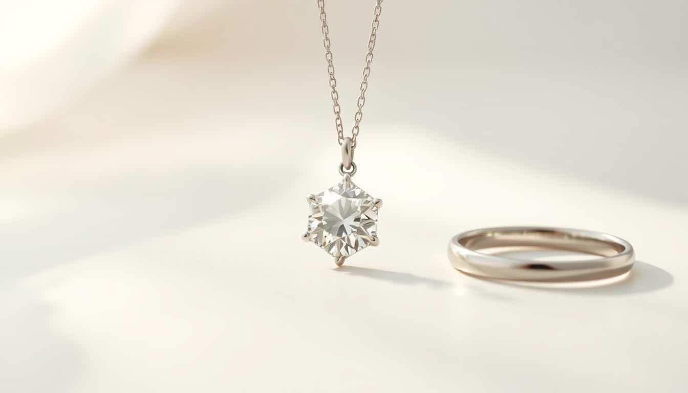 Brautschmuck Set aus Weißgold online kaufen