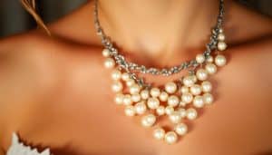 Brautschmuck Set silber Perlen online kaufen