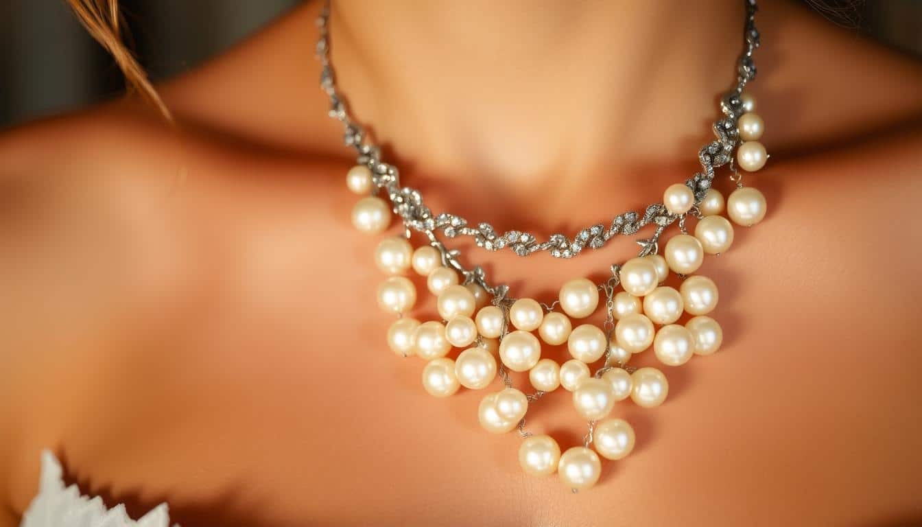 Brautschmuck Set silber Perlen online kaufen