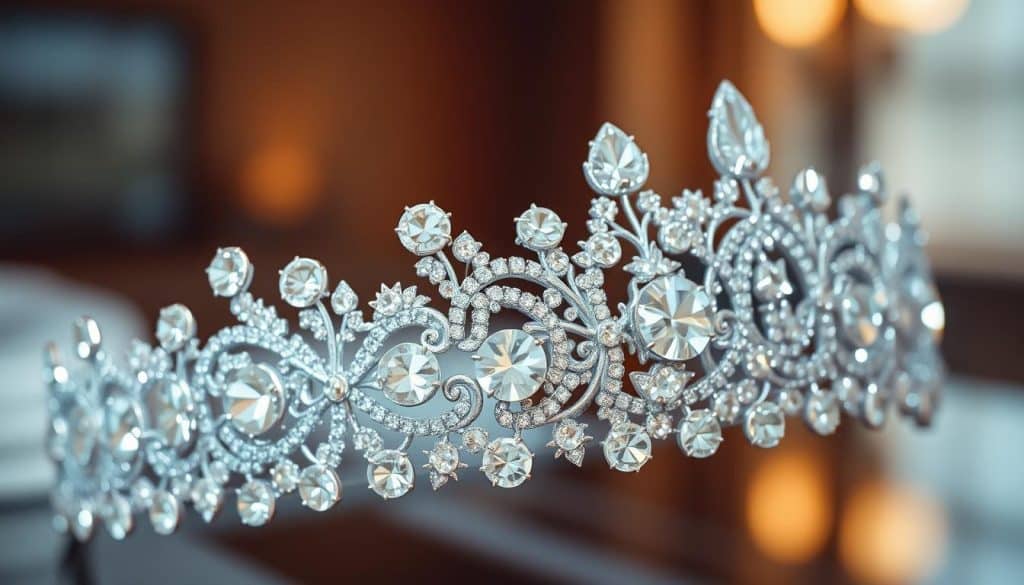 Brautschmuck Silber Glitzer online kaufen