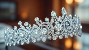 Brautschmuck Silber Glitzer online kaufen