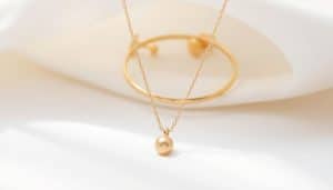 Brautschmuck aus Gold schlicht online kaufen