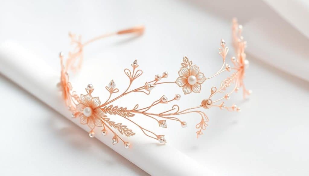 Brautschmuck aus Rosegold online kaufen