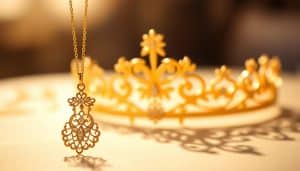 Brautschmuck in Gelbgold online kaufen