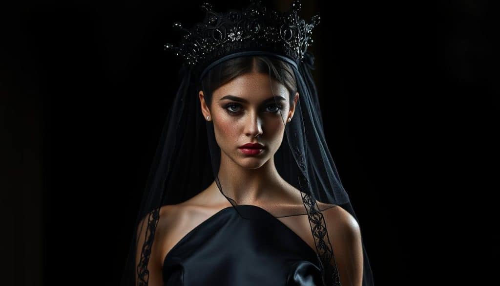 Brautschmuck in Schwarz online kaufen