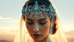 Brautschmuck in Türkis online kaufen