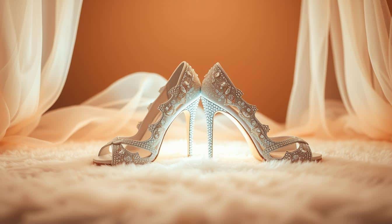Brautschuhe mit Glitzer online kaufen