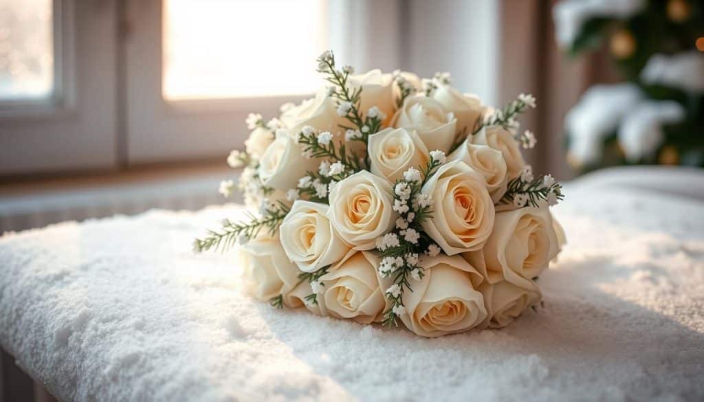 Brautstrauß im Winter: Die besten Tipps & Beispiele