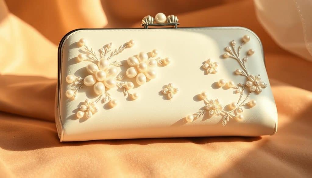 Brauttasche mit Perlen online kaufen