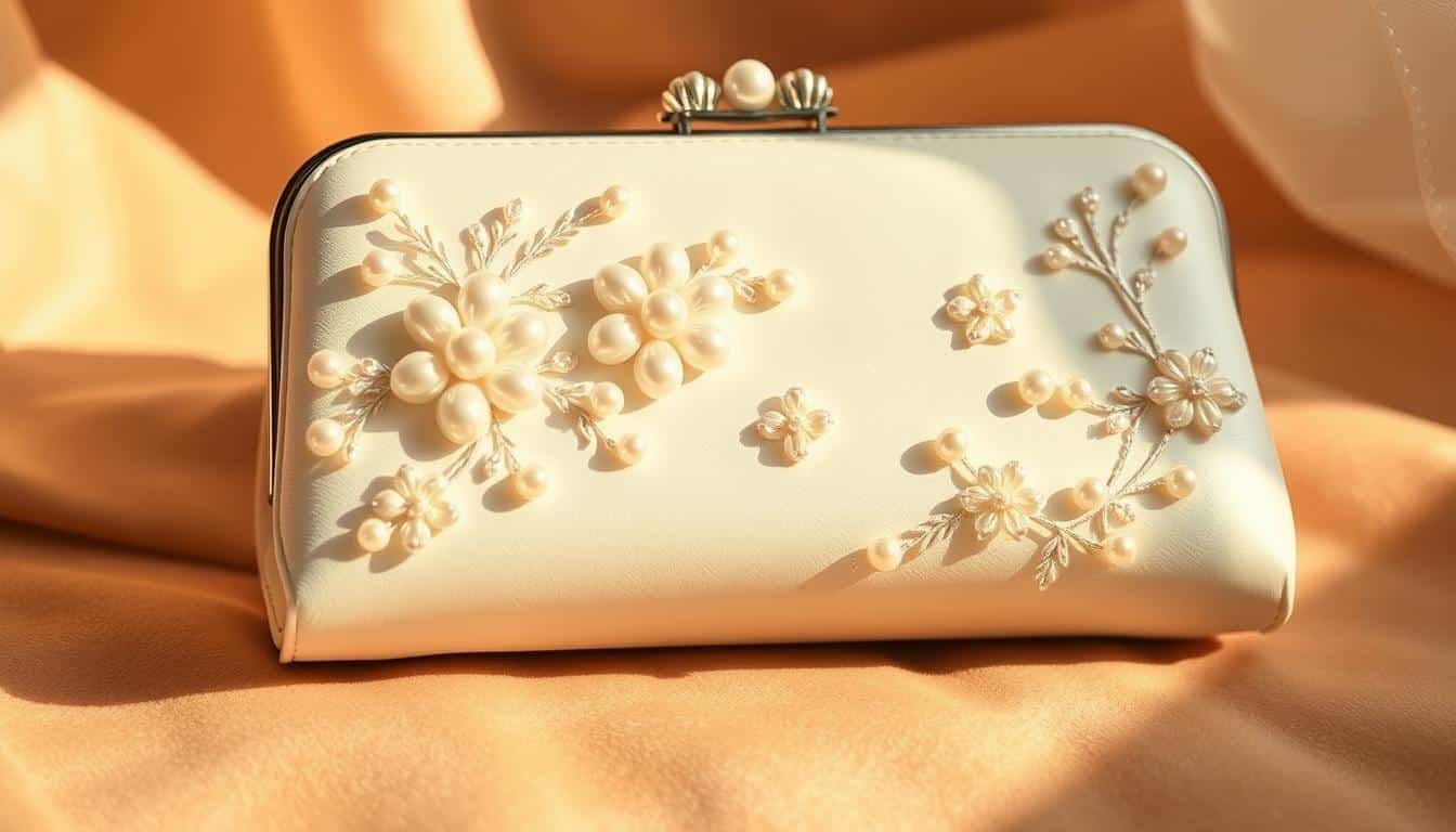 Brauttasche mit Perlen online kaufen