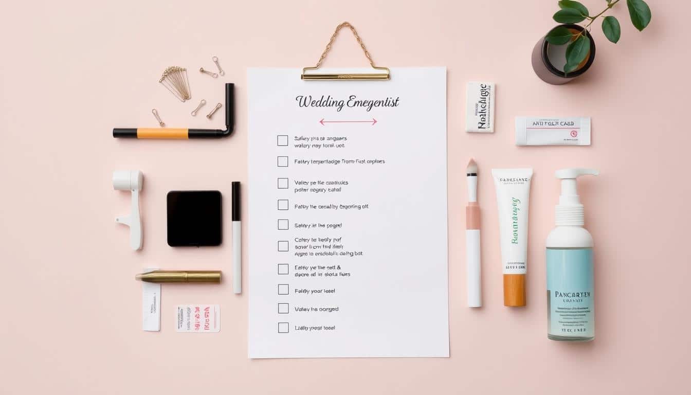 Checkliste für das Brautpaar Notfallset zur Hochzeit