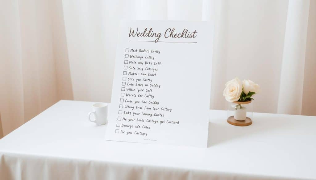 Checkliste für die Dekoration deiner Hochzeit