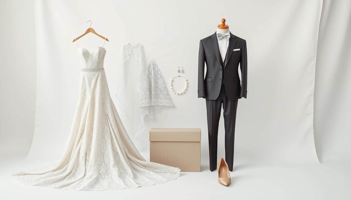 Checkliste für die Hochzeitsoutfits: Brautkleid, Anzug & Accessoires