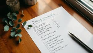 Checkliste für die letzte Woche vor der Hochzeit