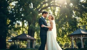 Der perfekte Zeitpunkt für das Brautpaarshooting