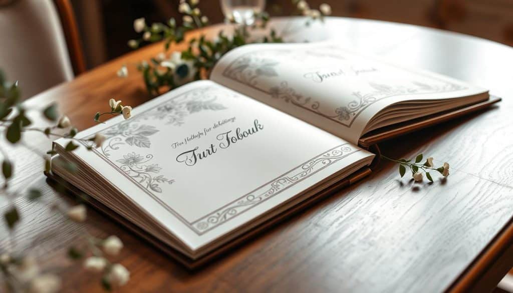 Gästebuch für die Hochzeit