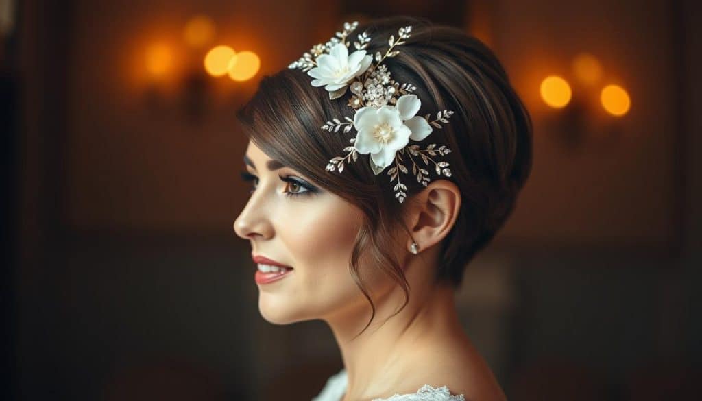 Haarschmuck Braut für kurze Haare online kaufen