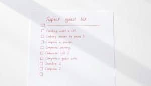 Hochzeit Checkliste Gästeliste erstellen und verwalten