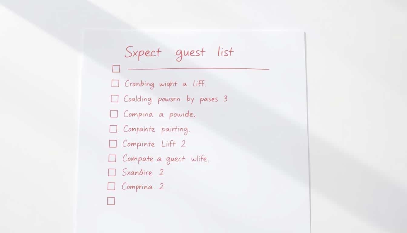 Hochzeit Checkliste Gästeliste erstellen und verwalten