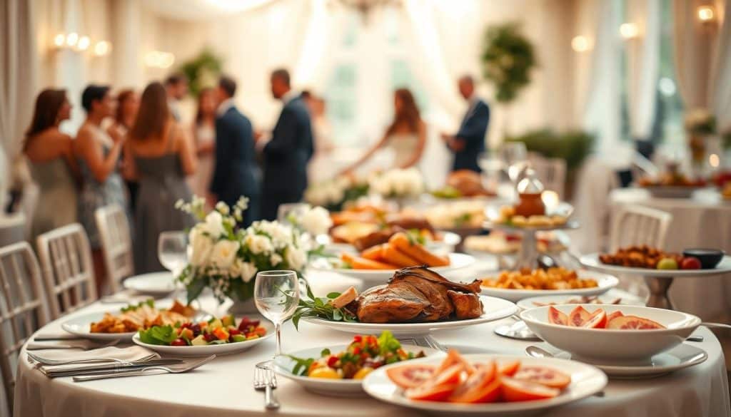 Kosten für das Hochzeit Catering / Menü