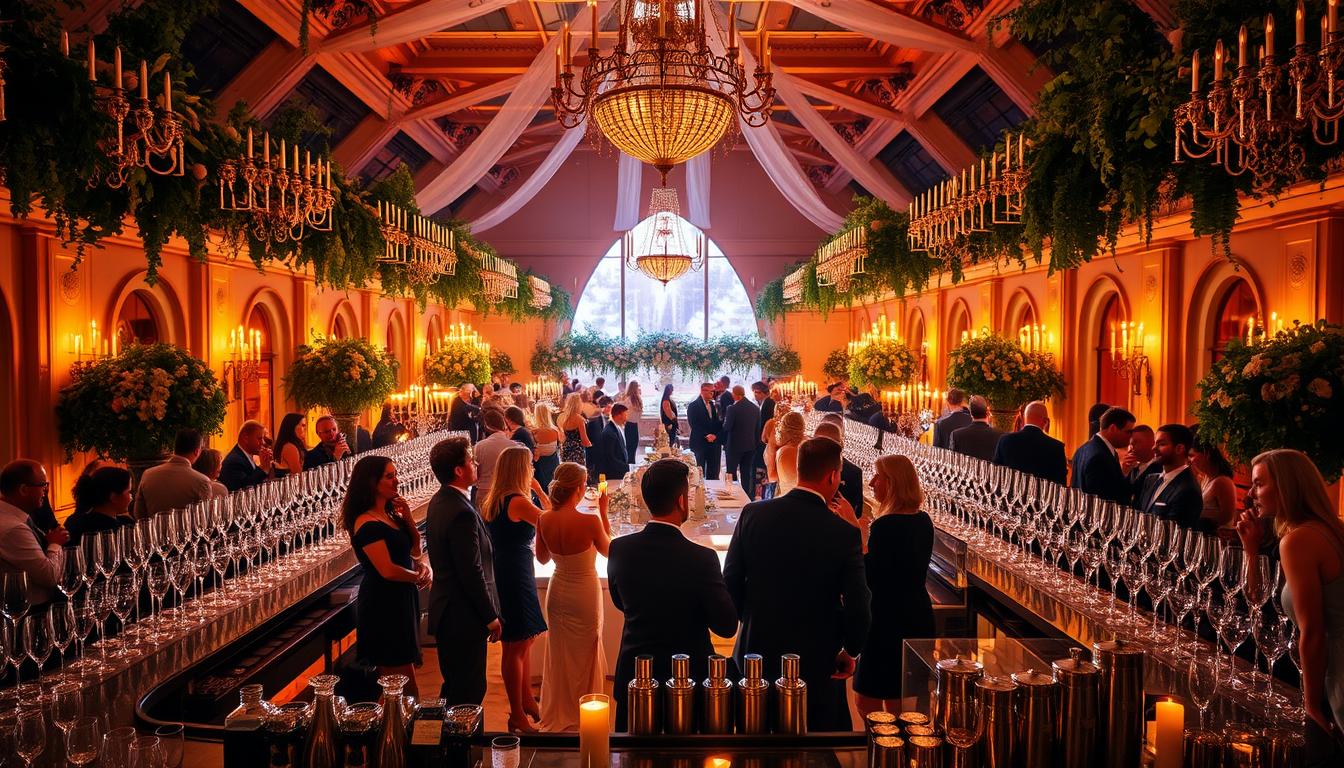 Kosten für die Getränke (offen oder nach Verbrauch) einer Hochzeit