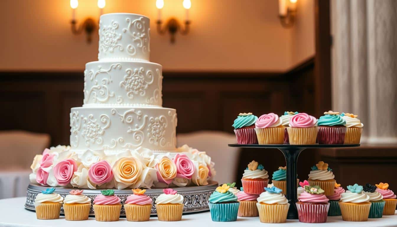 Traditionelle Hochzeitstorte oder außergewöhnliche Cupcakes?