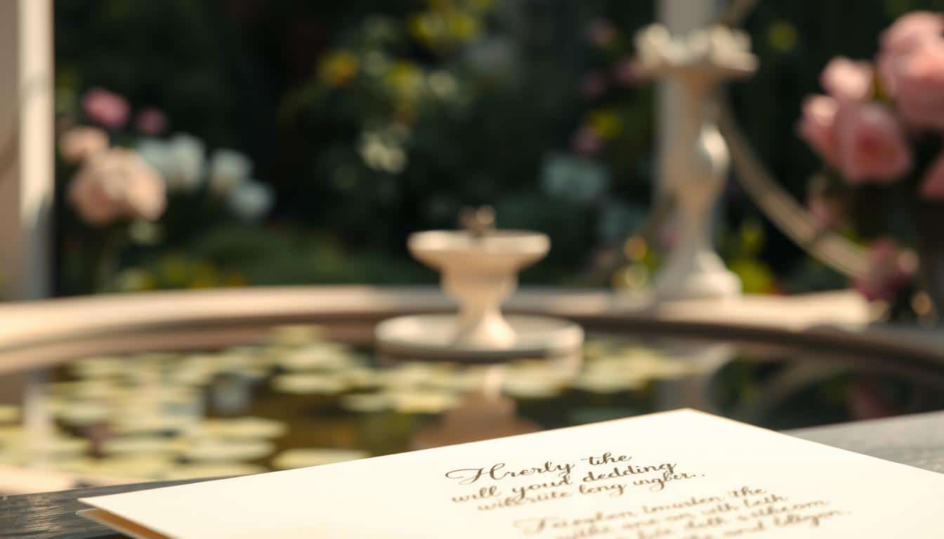 Was kann man schönes zur Hochzeit schreiben?