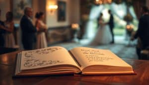 Was schreibt man ins Gästebuch zur Hochzeit?