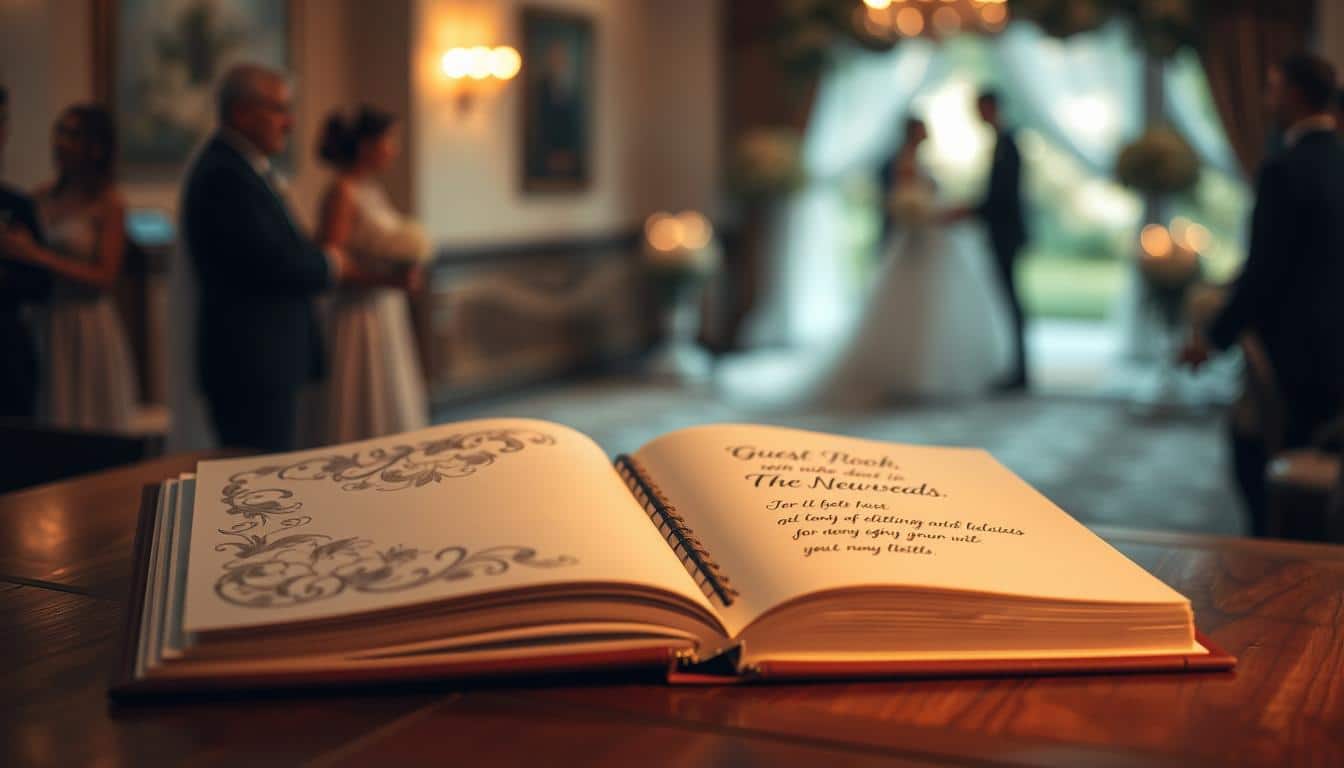 Was schreibt man ins Gästebuch zur Hochzeit?