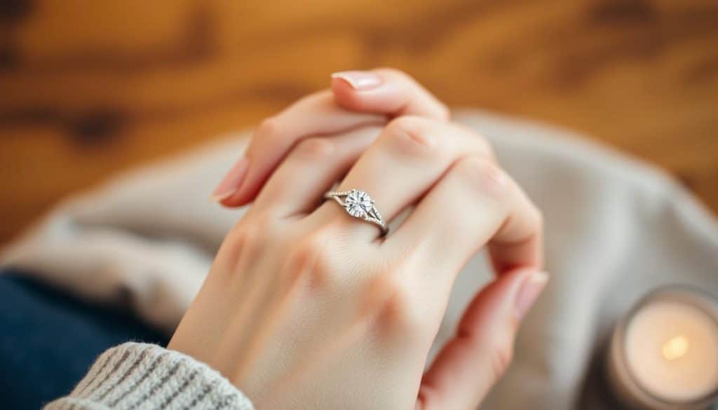 Welche Hand ist die richtige für den Verlobungsring?